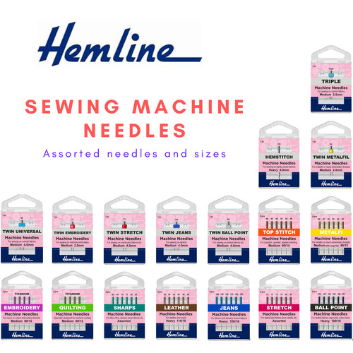 Hemline sewing machine needles - hemline,
