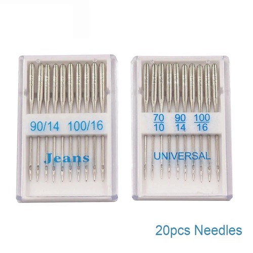 20x sewing machine needles - 20x,