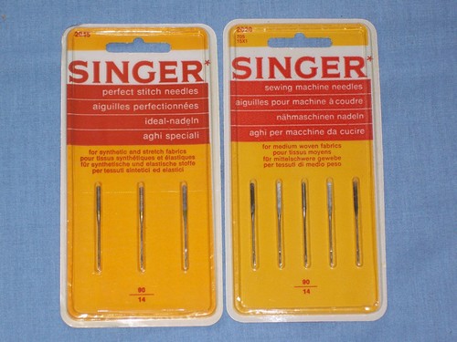 Singer sewing machine needles - sewing,