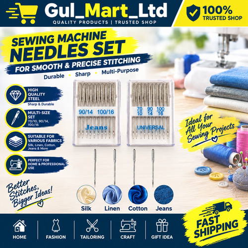 20x sewing machine needles - 20x,